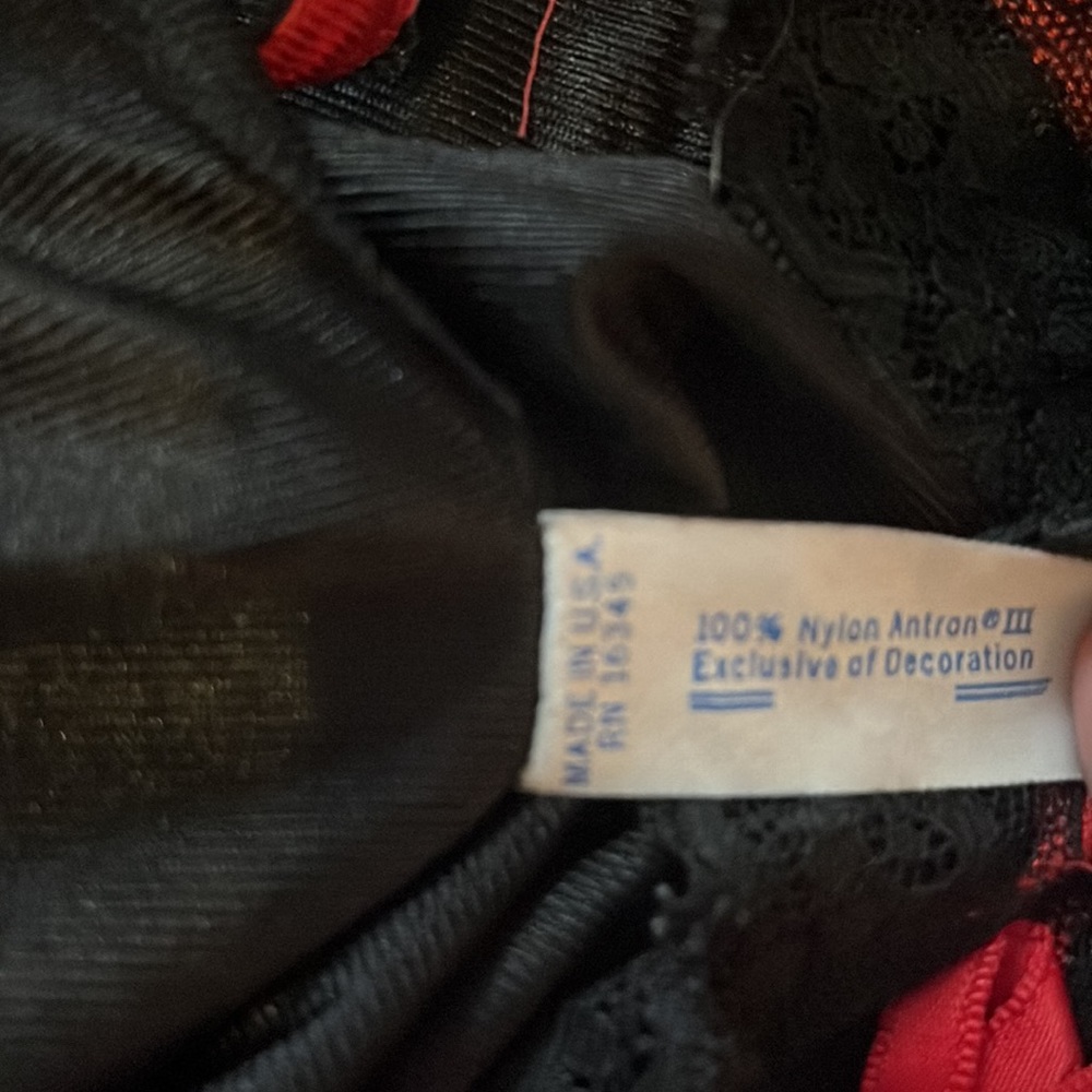 Vintage JCPenney Black Lace Bodysuit - Picture 6 of 6